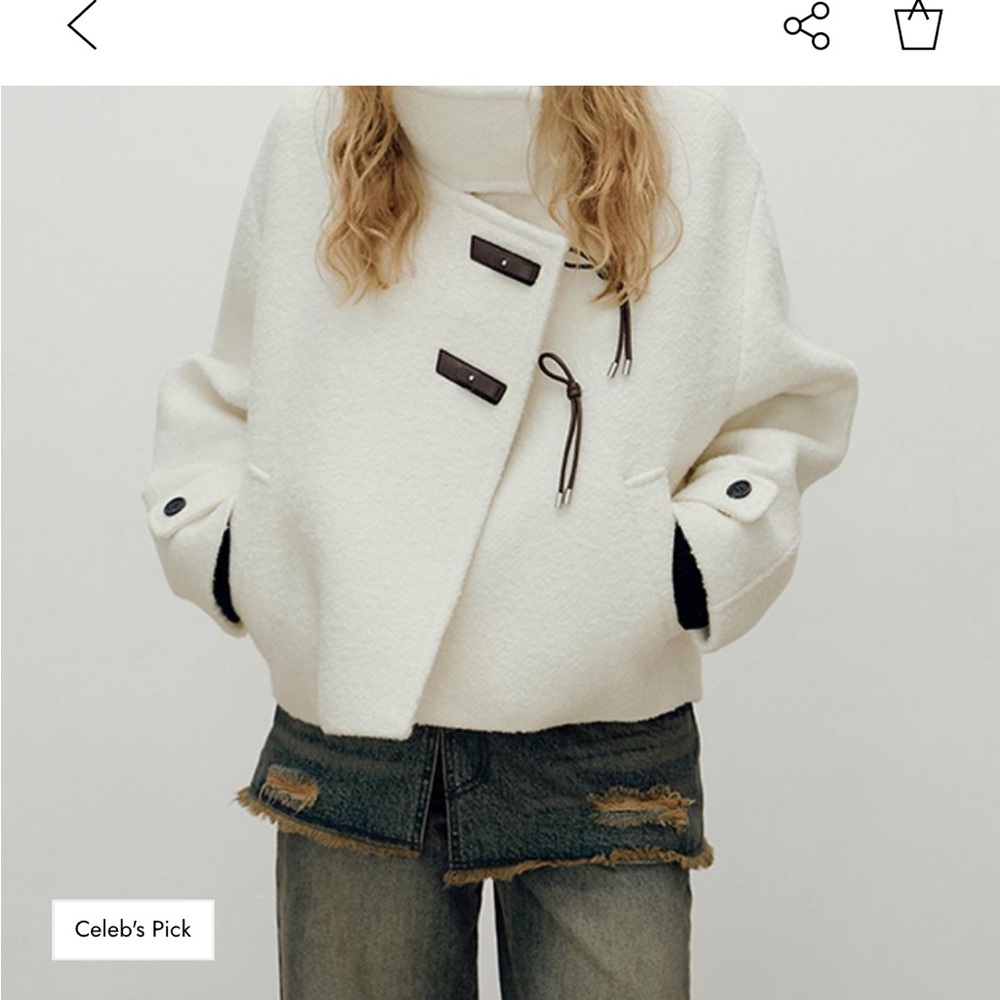 W Concept Wool Coat - Picture 2 of 5
